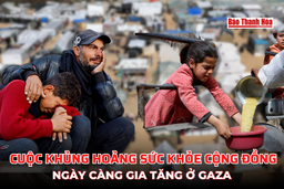 Cuộc khủng hoảng sức khỏe cộng đồng ngày càng gia tăng ở Gaza