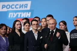 Tổng thống Nga Vladimir Putin tái đắc cử: Sự lựa chọn dựa vào nội lực