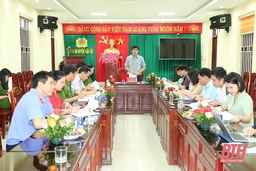 Giám sát công tác quản lý Nhà nước đối với một số ngành, nghề đầu tư kinh doanh có điều kiện về ANTT tại Công an huyện Hậu Lộc