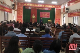 Ngọc Lặc xây dựng xã, thị trấn đạt chuẩn tiếp cận pháp luật trong XDNTM