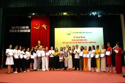 Tuyên dương, khen thưởng VĐV Thanh Hóa đạt thành tích xuất sắc tại Giải cúp CLB Yoga quốc gia 2024