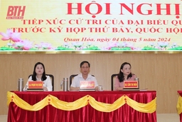 Cử tri huyện Quan Hóa kiến nghị Trung ương tháo gỡ khó khăn, triển khai thi công thủy điện Hồi Xuân
