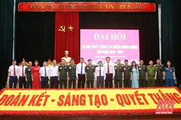 Đại hội Thi đua Quyết thắng lực lượng vũ trang huyện Quảng Xương giai đoạn 2019 - 2024