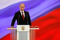Tổng thống Nga Vladimir Putin tuyên thệ nhậm chức