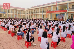 Quan tâm xây dựng trường chuẩn quốc gia, ngành giáo dục huyện Triệu Sơn ngày càng phát triển vượt bậc