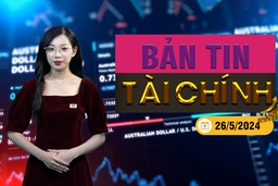 Bản tin Tài chính ngày 26/5: Giá vàng giảm so với đầu tuần