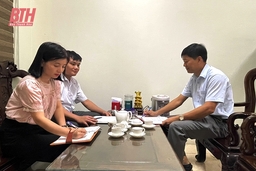 Đảng bộ huyện Cẩm Thủy nâng cao chất lượng công tác kiểm tra, giám sát