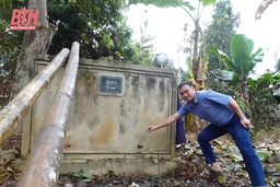Để những công trình cấp nước sinh hoạt ở huyện Quan Sơn phát huy hiệu quả