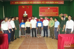 Đại biểu HĐND tỉnh tiếp xúc cử tri tại huyện Lang Chánh