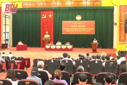 Đại biểu HĐND tỉnh tiếp xúc cử tri huyện Thạch Thành