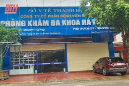 Xử phạt Phòng khám đa khoa Hà Thanh 90 triệu đồng 