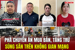 [Video] Phá chuyên án mua bán, tàng trữ súng săn trên không gian mạng