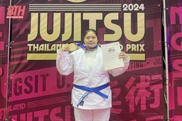 Nguyễn Thị Thanh Trúc giành HCV tại Giải Jujitsu Thái Lan Open Grand Prix 2024