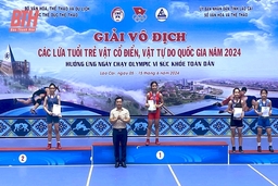 VĐV Thanh Hóa giành 11 huy chương tại  Giải vô địch các lứa tuổi trẻ vật cổ điển, vật tự do quốc gia năm 2024