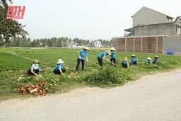 Nỗ lực thực hiện tiêu chí môi trường trong xây dựng nông thôn mới