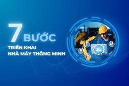 Các bước triển khai nhà máy thông minh hiệu quả