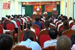 Vĩnh Lộc: Đẩy nhanh tiến độ các dự án trọng điểm