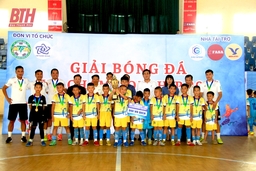 U10 Việt Hùng Thanh Hóa và U9 Gia Bảo Hải Dương vô địch Giải bóng đá U10 Championship 2024