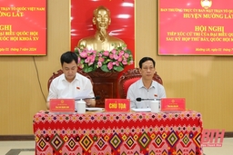 ĐBQH tỉnh Thanh Hoá tiếp xúc cử tri huyện Mường Lát