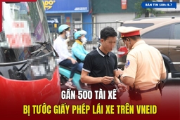 [Bản tin 18h]  Gần 500 tài xế bị tước giấy phép lái xe trên VNeID