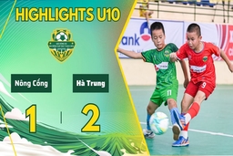 [HIGHLIGHT] U10 Nông Cống 1-2 U10 Hà Trung | Giải Bóng đá Nhi đồng Cúp Báo Thanh Hoá 2024