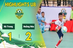 [HIGHLIGHT] U8 Hà Trung 1–2 U8 Hoằng Hóa | Giải Bóng đá Nhi đồng Cúp Báo Thanh Hoá 2024