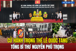 [ Bản tin 18h ] Cử hành trọng thể Lễ Quốc tang Tổng Bí thư Nguyễn Phú Trọng