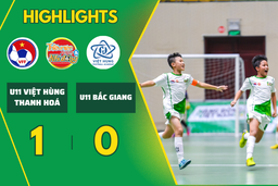 [Highlights] U11 Việt Hùng Thanh Hoá 1-0 U11 Bắc Giang|Thẳng tiến vào bán kết