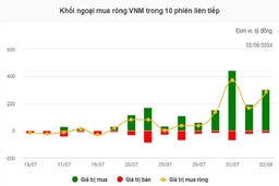 Doanh thu cán mốc kỷ lục, cổ phiếu VNM “nổi sóng”