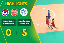 [Highlights] U9 APSKILL Khánh Hoá 0-5 U9 Việt Hùng Thanh Hoá