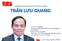 Tiểu sử đồng chí Trần Lưu Quang, tân Trưởng ban Kinh tế Trung ương