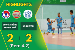 [Highlights]: U9 Việt Hùng Thanh Hoá 2-2 U9 T&T VSH (Pen: 4-2)
