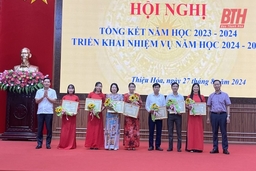 Thiệu Hoá triển khai nhiệm vụ năm học 2024 - 2025