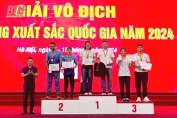 Bắn súng Thanh Hóa giành thành tích cao tại Giải vô địch tay súng xuất sắc quốc gia 2024