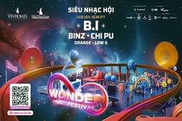 8WONDER Moon Festival ủng hộ toàn bộ doanh thu bán vé khắc phục hậu quả cơn bão Yagi