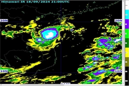 Bão số 4 hướng vào khu vực miền Trung: Nguy cơ cao xảy ra lũ quét, sạt lở đất