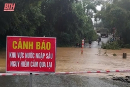 Mưa lũ gây thiệt hại lớn tại huyện Lang Chánh