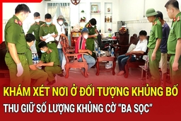 Bản tin an ninh trật tự 2/10: Khám xét nơi ở đối tượng khủng bố, thu giữ số lượng lớn cờ “ba sọc”