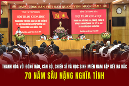 Thanh Hóa với đồng bào, cán bộ, chiến sĩ và học sinh miền Nam tập kết ra Bắc - 70 năm sâu nặng nghĩa tình