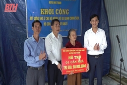 Như Thanh khởi công xây dựng nhà ở cho hộ nghèo