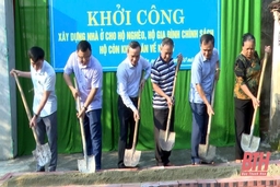 Thọ Xuân khởi công xây dựng nhà ở cho hộ nghèo