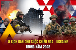 5 kịch bản cho cuộc chiến Nga - Ukraine trong năm 2025