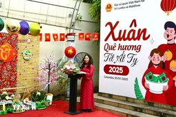 Xuân Quê hương 2025: Gắn kết cộng đồng người Việt trên đảo quốc Sri Lanka