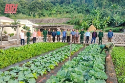 Ngành hậu cần bộ đội biên phòng làm theo lời Bác dạy