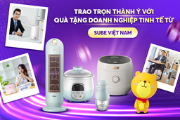 Trao trọn thành ý với quà tặng doanh nghiệp tinh tế từ SUBE Việt Nam