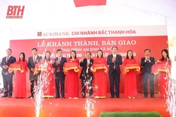 Agribank Bắc Thanh Hóa tài trợ hơn  7,1 tỷ đồng  xây dựng Trường Tiểu học xã Vĩnh Hùng