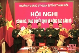 Đại tá Nguyễn Xuân Toàn giữ chức Phó Chính ủy Bộ CHQS tỉnh Thanh Hóa