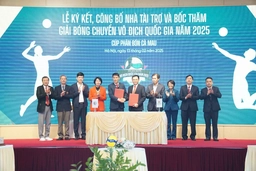 Giải Bóng chuyền Vô địch Quốc gia 2025: Tổng giá trị giải thưởng 2 tỷ đồng