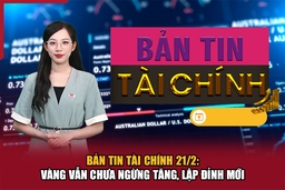 Bản tin Tài chính 21/2: Vàng vẫn chưa ngừng tăng, lập đỉnh mới