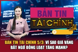 Bản tin Tài chính 5/3: Vì sao giá vàng bất ngờ đồng loạt tăng mạnh?